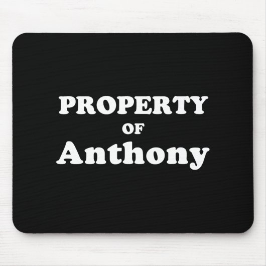 Funny Bachelorette Geschenke für Bride Property of Mousepad (Vorne)