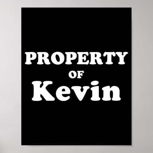Funny Bachelorette Geschenke für Bride Property vo Poster (Vorne)