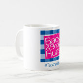 Funny Back Body verletzt T-Shirt Zitat Lehrer Lebe Kaffeetasse (Vorderseite Links)