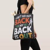 Funny Back Pain Chiropractic Quote Tasche (Von Nahem)