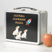 Funny Back-to-School Custom Boys Metall Brotdose (Beispiel)