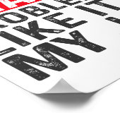 Funny Back To School I Solve Math Problems Like It Poster (Ecke)