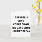 Funny Back To School Teacher Outfit I Definitely D Karte (Gelbe Blume)