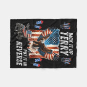 Funny, Back Up Terry Put It In Reverse Firework 4t Fleecedecke (Vorderseite (Horizontal))