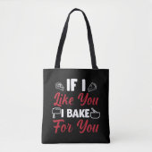 Funny Backbäckerei Geschenk für Baker Pastry Koch Tasche (Vorderseite)