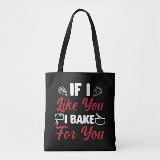 Funny Backbäckerei Geschenk für Baker Pastry Koch Tasche (Vorderseite)