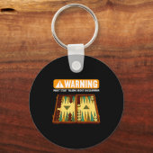 Funny Backgammon  Schlüsselanhänger (Vorderseite)