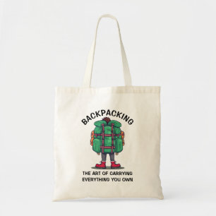 Funny Backpacking Tragetasche