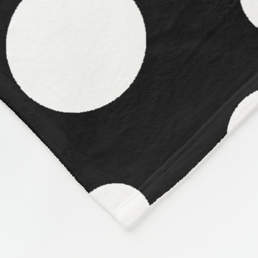 Funny Backyard Chickens Polish Hens Polka Dot Fleecedecke (Ecke)