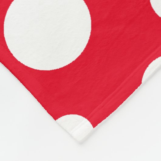 Funny Backyard Chickens Polish Hens Polka Dot Fleecedecke (Ecke)