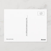 Funny Bacon Food Garening Postcard. Postübergang Postkarte (Rückseite)