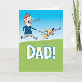 Funny Bacon Lover Vatertag Card Karte
