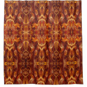 Funny Bacon Lovers Kaleidoskop Print Duschvorhang (Vorderseite)