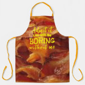 Funny Bacon Lovers Schürze | Fleisch und Bacon Spa (Vorderseite)