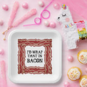 Funny Bacon Paper Party Teller für Schweinefleisch (Party)