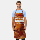 Funny Bacon Schürze, entweder Sie Liebe Bacon Spaß Schürze (Getragen)