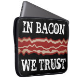 Funny bacon Zitat Laptop Ärmel für Schweineliebhab Laptopschutzhülle (Vorne Rechts)