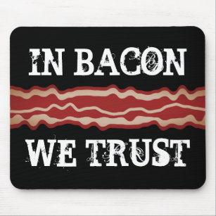 Funny Bacon Zitat Mauspad für Schweinefleischliebh