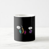Funny Bacteria Pun Biology Science Biologe Kaffeetasse (Mittel)