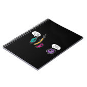 Funny Bacteria Pun Biology Science Biologe Notizblock (Linke Seite)