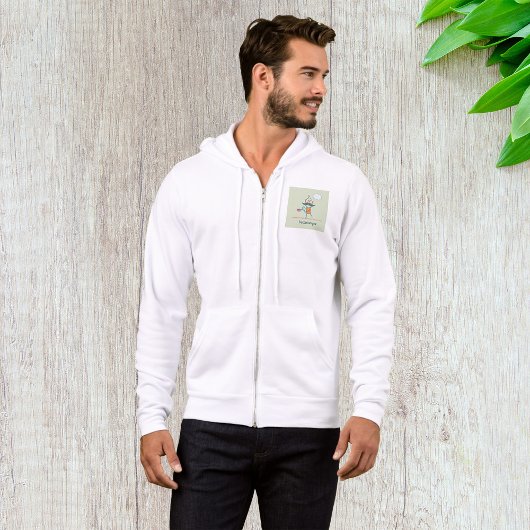 Funny Bacteriologist Scientist mit Big Mustache Hoodie