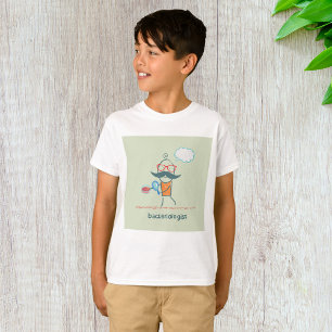 Funny Bacteriologist Scientist mit Big Mustache T-Shirt
