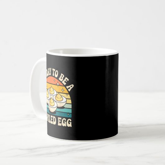 Funny Bad Day To Be A Deviled Egg Meme  Kaffeetasse (Vorderseite Links)