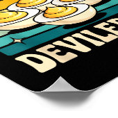 Funny Bad Day To Be A Deviled Egg Meme  Poster (Ecke)