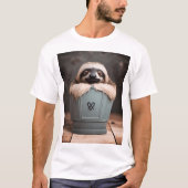 Funny Bad Deco Wine tasting in der Fattoria Moncuc T-Shirt (Vorderseite)