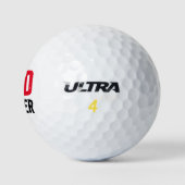 Funny Bad Driver Golfball (Logo)