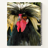 Funny Bad Hair Day Chicken Meme Notizblock (Rückseite)