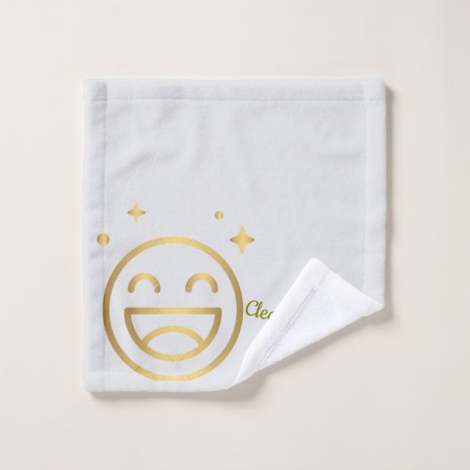 Funny Bad Handtuch Set - "Dry uns nicht aus! (Waschlappen)