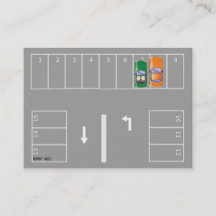 Funny Bad Parking Hinweis