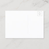 Funny Bad Parking Hinweis Visitenkarte (Rückseite)