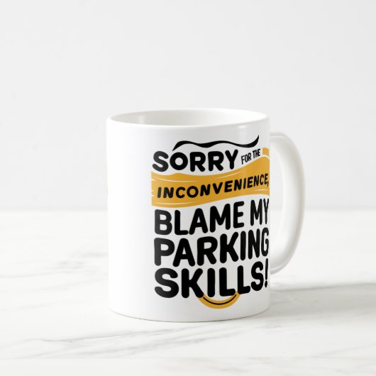 Funny Bad Parkskills Kaffeetasse (VorderseiteRechts)