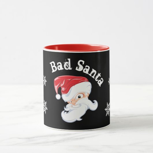 Funny Bad Santa 11 oz Combo Tasse (Zentrum)