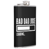 Funny Bad Vater Joke Loading Flachmann (Rechts)