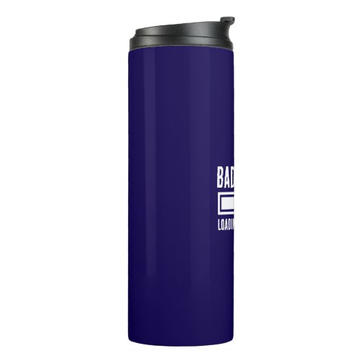 Funny Bad Vater Joke Loading Thermosbecher (Nach links gedreht)