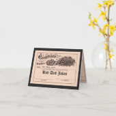 Funny Bad Vater Jokes Award Karte (Gelbe Blume)