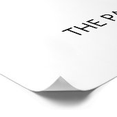 Funny Bad Wand Art Poster (Ecke)