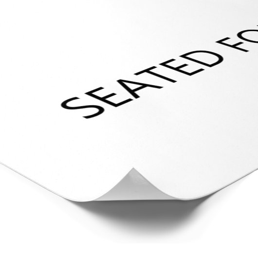 Funny Bad Wand Art Poster (Ecke)