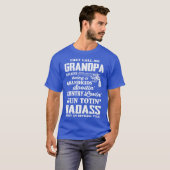 Funny Badass Grandpa T-Shirt (Vorne ganz)