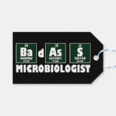 Funny Badass Microbiologe Geschenkanhänger (Vorderseite (Horizontal))