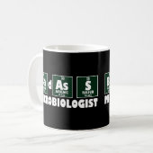 Funny Badass Microbiologe Kaffeetasse (Vorderseite Links)
