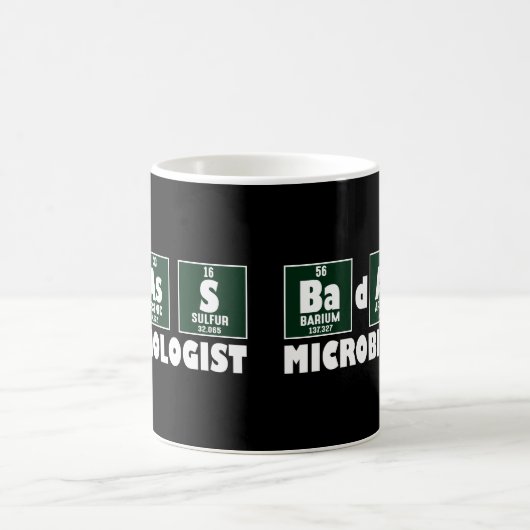 Funny Badass Microbiologe Kaffeetasse (Mittel)