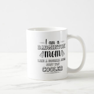 Funny Badminton Mama Shirt Women Badminton Player Kaffeetasse