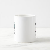 Funny Badminton Player Liebe Shuttle Design 17 Kaffeetasse (Mittel)