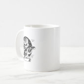 Funny Badminton Player Liebe Shuttle Design 25 Kaffeetasse (Vorderseite Links)