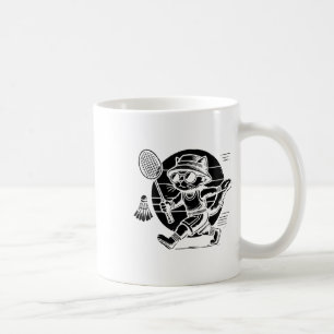 Funny Badminton Player Liebe Shuttle Design 25 Kaffeetasse