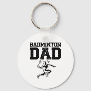 Funny Badminton Player Liebe Shuttle Design 2 Schlüsselanhänger